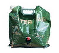 Sacs À Eau Pliables - Cruche Portable Étanche avec Robinet | 7.9 L Grande Capacité Sac Pliant À Eau pour Randonnée avec Poignée De Transport - pour Pique-Nique, Voyage, Sport, Cyclisme,