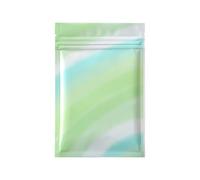 Sacs à fermeture à glissière en Mylar, Bags Snack Packaging Containers, 20pcs Small Zip Lock Bags Printed Foil Sealing Pack(Clear)