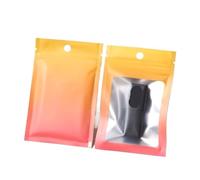 Sacs à fermeture à glissière en Mylar, Bags Snack Packaging Containers, 20pcs Small Zip Lock Bags Printed Foil Sealing Pack(Deep Blue)