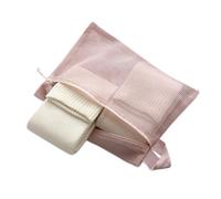 Sacs à fermeture éclair en maille - Sacs en maille avec fermeture éclair, trousse de toilette portable, premier ensemble de sacs de toilette, cadeaux d'anniversaire pour voyage, camping, cosmétiques
