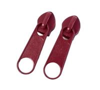 Sacs à fermeture éclair en Nylon, 50/100/200 pièces, 3#5#, sacs for vêtements, sac dos coulissant, Kits de réparation fermetures poche, accessoires couture DIY(WineRed,200Pcs,ForNylon-No3)
