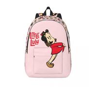 Sacs à fermeture éclair pour enfants, jolis sacs d'anniversaire, T-The Little Lulu Show, sac de maternelle de qualité supérieure pour les employés de bureau pour l'ecole Noir