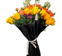 Sacs à fleurs pour bouquets - Toile Réutilisable Avec Poignée Portable - Sac de transport pour bouquet de fleurs | Pour Décoration D'Intérieur Festivals Et Célébrations Rendez-Vous Amoureux Marches Pé