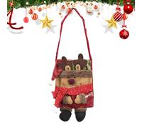 Sacs à Friandises de Noël - Sacs Cadeaux De Noël - Réutilisables Polyvalents pour Bonbons de Pâques Fêtes Baby Shower Cadeaux Miniatures Anniversaire