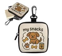 Sacs à friandises pour Chiens - Conteneur Portable de Stockage de Nourriture - Pochette de Dressage pour Chiot | pour Snack Pet Petits Animaux Camping en Plein Air Randonnée Sac à Dos