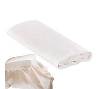 Sacs à fromage, sacs filtrants en coton au lait, filtres de cuisine en tissu avec taille de 120 x 100 cm, passoires alimentaires polyvalentes pour filtrer le thé maison, fruits, lait de soja, jus