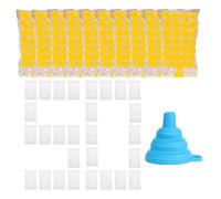 Sacs à glace auto-scellants | Machine à glaçons auto-scellante avec entonnoir pour fête, boisson, cocktail, nourriture, cuisine, maison, été