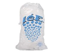 Sacs à glace avec cordon de serrage, parfaits pour les machines à glace, les congélateurs et le rangement portable (3,6 kg)