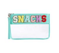 Sacs à goûter à Motifs de Lettres Tendance, Trousse de Maquillage colorée Mignonne, Pochette de Rangement à Fermeture éclair, for Femmes et Filles Sac Maquillage(Groen)