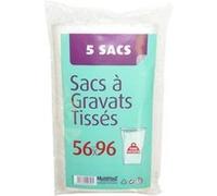 Sacs à gravats MULTIPLAST H.96 x l.56 cm x Ep.130 µm blanc G