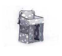Sacs À Langer Pour Bébé, Organiseur De Chambre À Suspendre, Cadeaux De Fête Prénatale Pour Nouveau-Né, Rangement De Couches, Gris Et Blanc, Oxford, Grand Format, Pour Garçons Et Filles