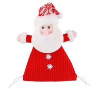 Sacs à langer réutilisables | Draw String Santa Snowman Doll Rangement - Sacs à langer compacts porte-jarretelles pour fête de préférence bonbons vacances chaussettes dormir EVA