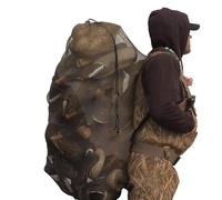 Sacs à leurres en maille pour la chasse,sac à leurres en maille pour canard,Sac leurre en maille pour canard | Sac pour sauvagine avec sangles réglables, équipement de chasse pour protéger les leurres