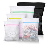 Sacs à linge Filet à linge pour machine à laver,Lot de 5 Sac à linge pour machine à laver Laundry Bag pour articles délicats,soutien-gorge,chemisier,sous-vêtements,vêtements de bébé, etc (Multicolore)