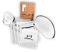 Sacs à linge • Filets à linge pour machine à laver et sèche-linge • Filets de lavage pour vêtements • 7 pièces de différentes tailles