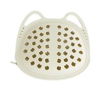 Sacs à linge réutilisables en maille avec fermeture éclair pour produits délicats, soutiens-gorge et sous-vêtements, blanc, 24 cm