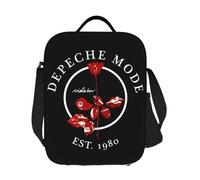 Sacs à Lunch isolés thermiquement personnalisés Rock Depeche Cool Mode Femmes Conteneur à déjeuner Portable pour Le Stockage Boîte de Nourriture Bento