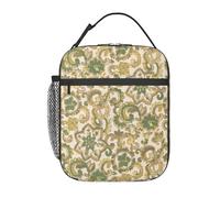 Sacs à lunch isothermes pour femmes et hommes, vert chartreuse, réutilisables, isothermes, grande capacité, pour le travail, les pique-niques ou les voyages.