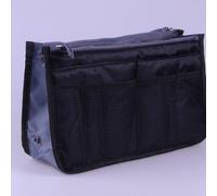 Sacs À Main De Voyage Multifonctionnels Pour Femmes, 1 Pièce, Trousse De Maquillage À Double Fermeture Éclair, Fournitures Portables Pour Femmes 28x16.5x8.5cm