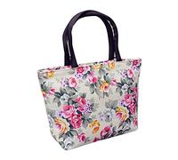 Sacs à main filles femmes épaule toile shopping impression fourre-tout sacs à bandoulière hommes noir tissu, Blanc., Taille unique