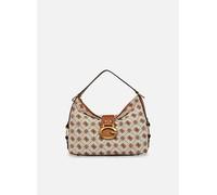 GUESS sac à épaule Camden Shoulder Bag Cognac Logo brun