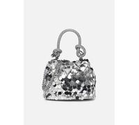 Sacs à main Guess Holiday Shine Top Handle Pouch pour Sacs T.U Argent