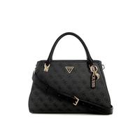 Guess – Sac à main Noelle II Luxury Satchel Coal Logo 310610 – Gris foncé/noir – Femme