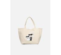 Sacs à main Karl Lagerfeld K/Ikonik 2.0 K&C Canv Shopper pour T.U Blanc