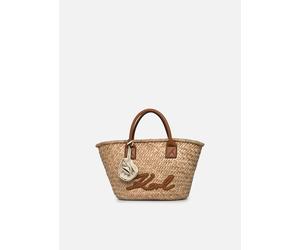 Sacs à main Karl Lagerfeld K/Signature Raffia Md Basket pour Sacs T.U Marron