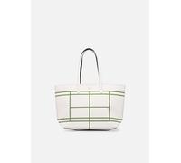 Sacs à main Lacoste Anna Zipped Shopping Bag Printed Tennis pour T.U Blanc