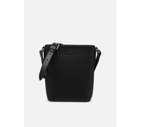 Sacs à main Lacoste Chantaco Calfskin Leather Messenger Bag pour Sacs T.U Noir