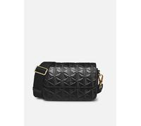 Sacs à main Lacoste Maheki Leather Flap Crossover Bag pour Sacs T.U Noir
