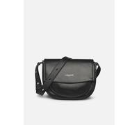 Sacs à main Lancaster Sac besace A rabat aimanté M Soft Selma pour Sacs T.U Noir