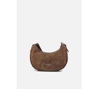 Sacs à main Lancaster Sac besace Zippé S Suède pour Sacs T.U Marron