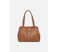 Sacs à main Lancaster Sac cabas épaule Avec fermoir M Top Doub pour Sacs T.U Marron