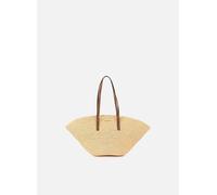 Sacs à main Michael Michael Kors Isa Lg Fan Tote pour Sacs T.U Beige
