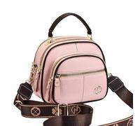 Sacs à Main PortéS éPaule Femme - Coefficienta Sac en Cuir Classique Multifonction avec Compartiments et bandoulière Large réglable pour Un Usage Quotidien et Professionnel