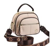 Sacs à Main PortéS éPaule Femme - Coefficienta Sac en Cuir Classique Multifonction avec Compartiments et bandoulière Large réglable pour Un Usage Quotidien et Professionnel