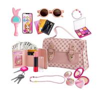 Sacs à main pour petites filles,Jouets de Princesse Amusants et Portables pour Jeu de Rôle,Accessoires de Jeu pour Fille - Shopping, Fêtes, Nouvel An, Intérieur/Extérieur, Quotidien, Vacances, Maison,