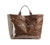 Sacs à main - Sac à main pour femme, sac à main tendance en PVC | Grands sacs de vagabond en papier, impression de lettres de bowling pour filles pour filles enseignants en plein air, Café, Consulte