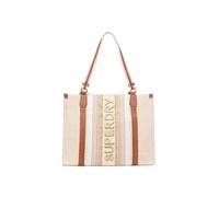 Sacs à main Superdry Femme Fourre Tout Beige Synthétique