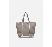 Sacs à main Vanessa Bruno Cabas L Porte Epaule En Lin Et Paillettes pour Sacs T.U Gris