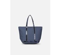 Sacs à main Vanessa Bruno Cabas L Zippé Porté Epaule Toile et Paillettes pour Sacs T.U Bleu