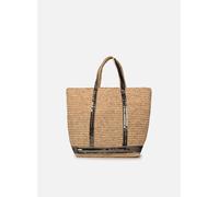 Sacs à main Vanessa Bruno Cabas M Raphia et Paillettes pour Sacs T.U Beige