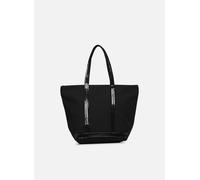 Sacs à main Vanessa Bruno Cabas M Zippe Coton pour Sacs T.U Noir