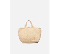 Sacs à main Vanessa Bruno Cabas Moyen + Raphia pour Sacs T.U Beige