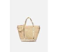Sacs à main Vanessa Bruno Cabas Petit Bandoulière Raphia Et Paillettes pour Sacs T.U Beige