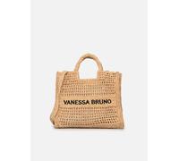 Vanessa Bruno, Femme, Sacs, Beige, Taille: ONE Size Small Raffia Basket