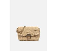 Sacs à main Vanessa Bruno Sac Moon Pm En Raphia Effet Damier pour Sacs T.U Beige
