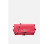 Sacs à main Zadig & Voltaire ROCK NANO GRAINED LEATHER pour T.U Rose
